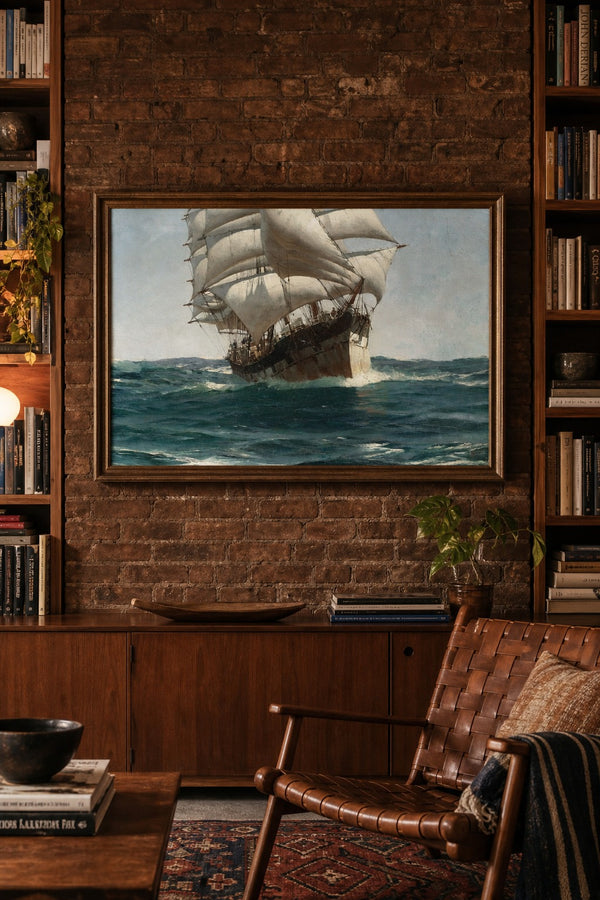 Full Sail art print on white background