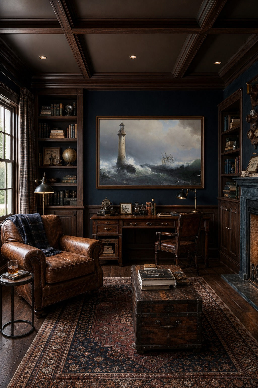 Gale Watch art print displayed in a modern interior