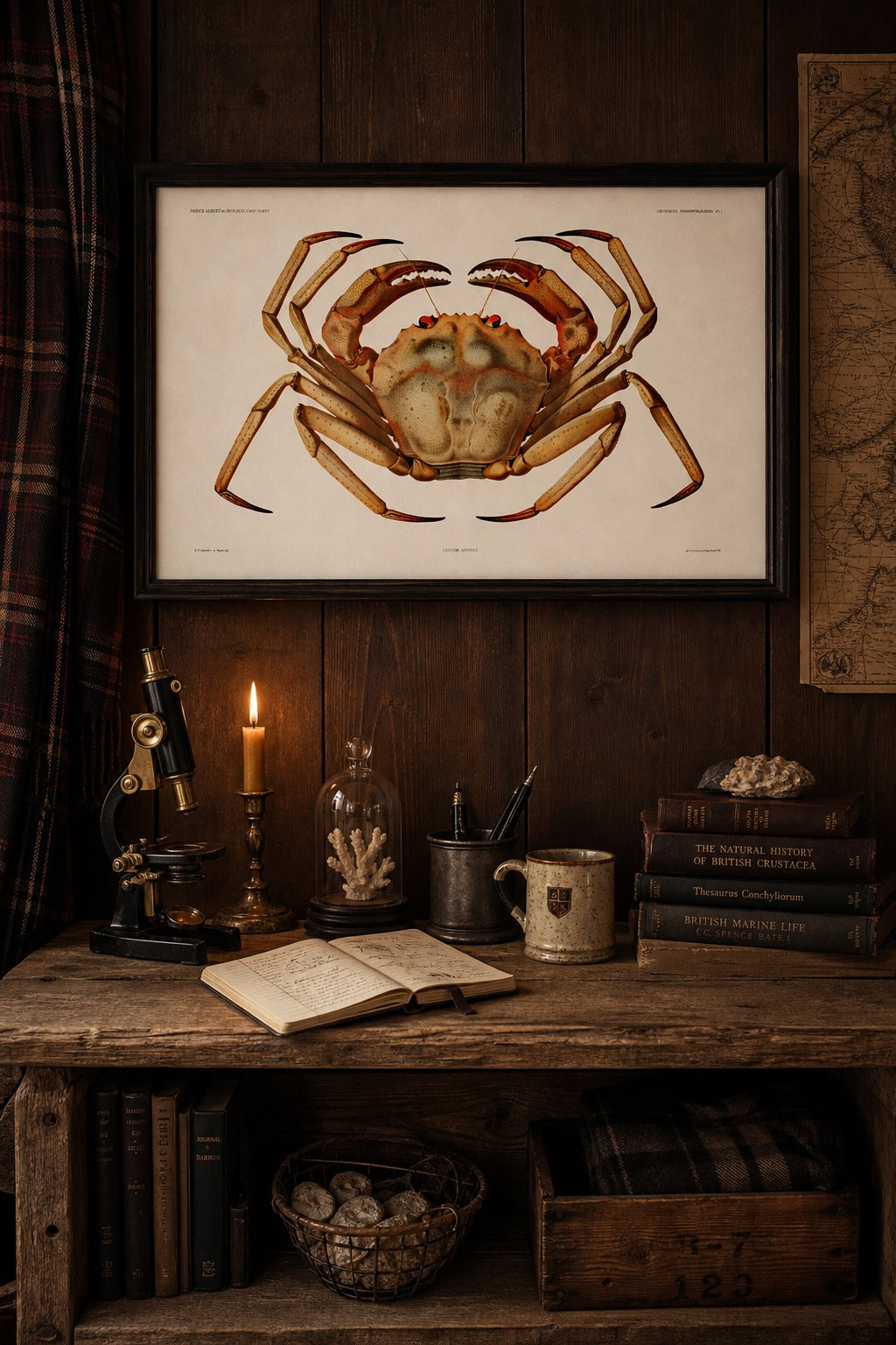 Geryon art print, close-up detail view