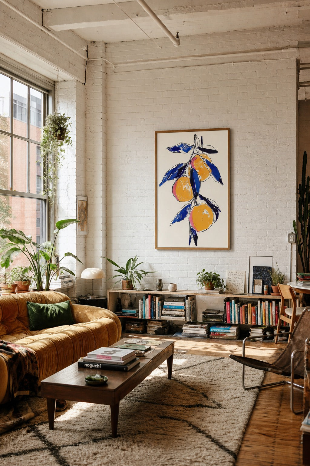 Grove & Pith art print displayed in a modern interior