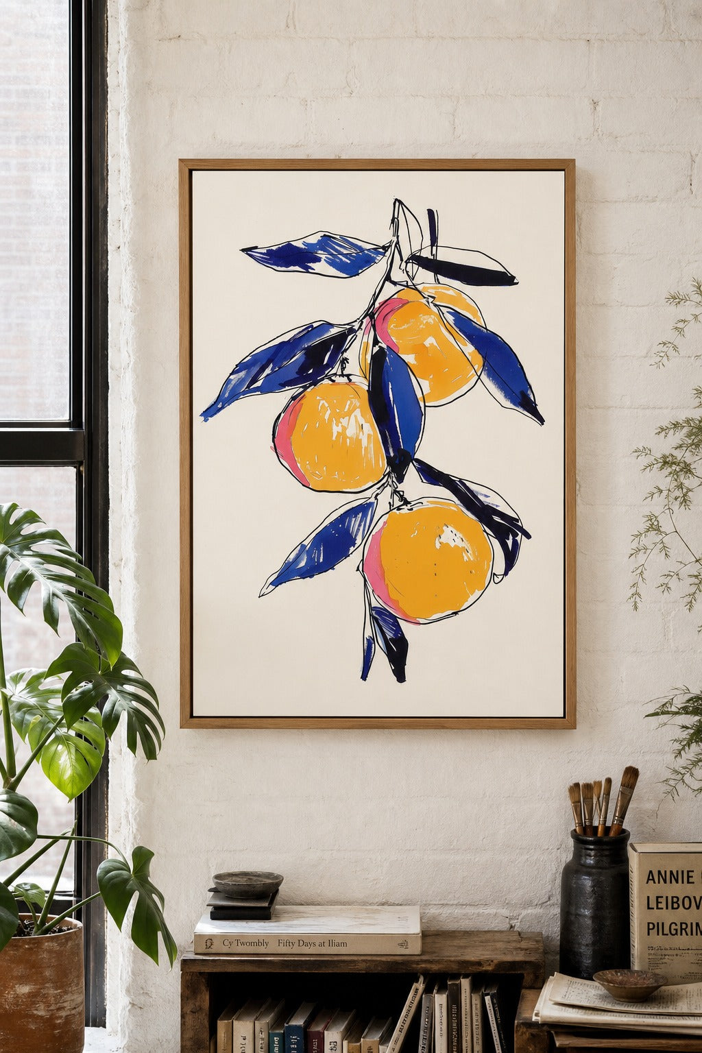 Grove & Pith art print on white background