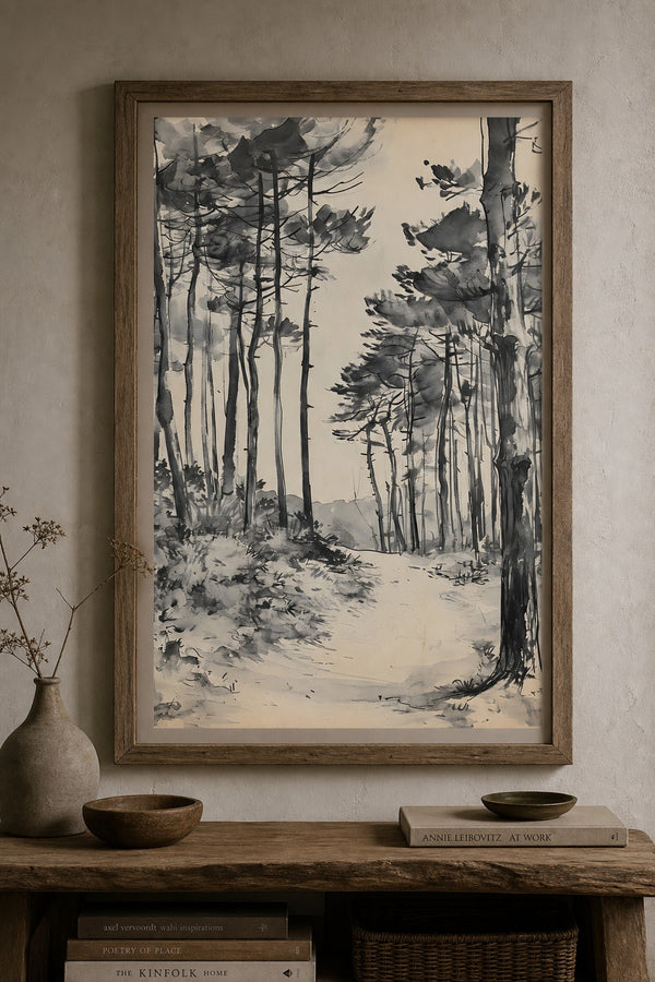 Wind Through Pines