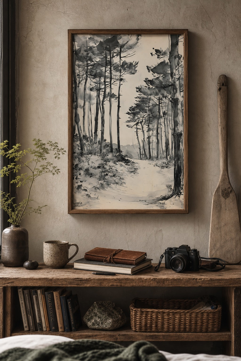 Wind Through Pines