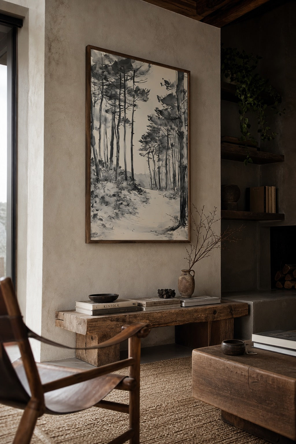 Wind Through Pines