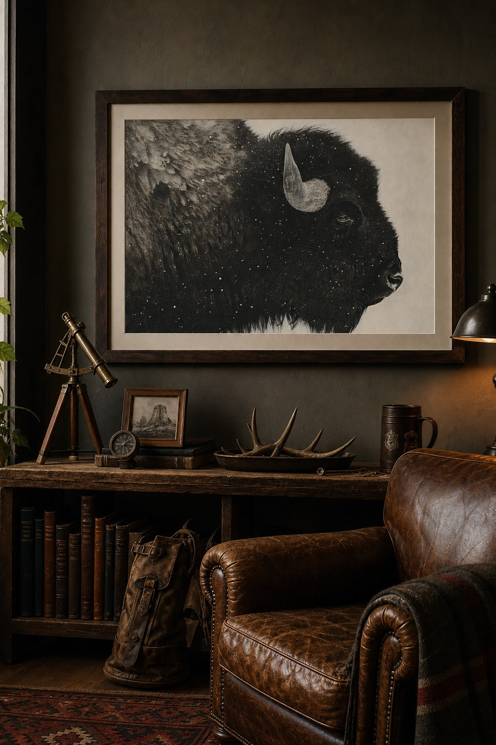 Winter Bison