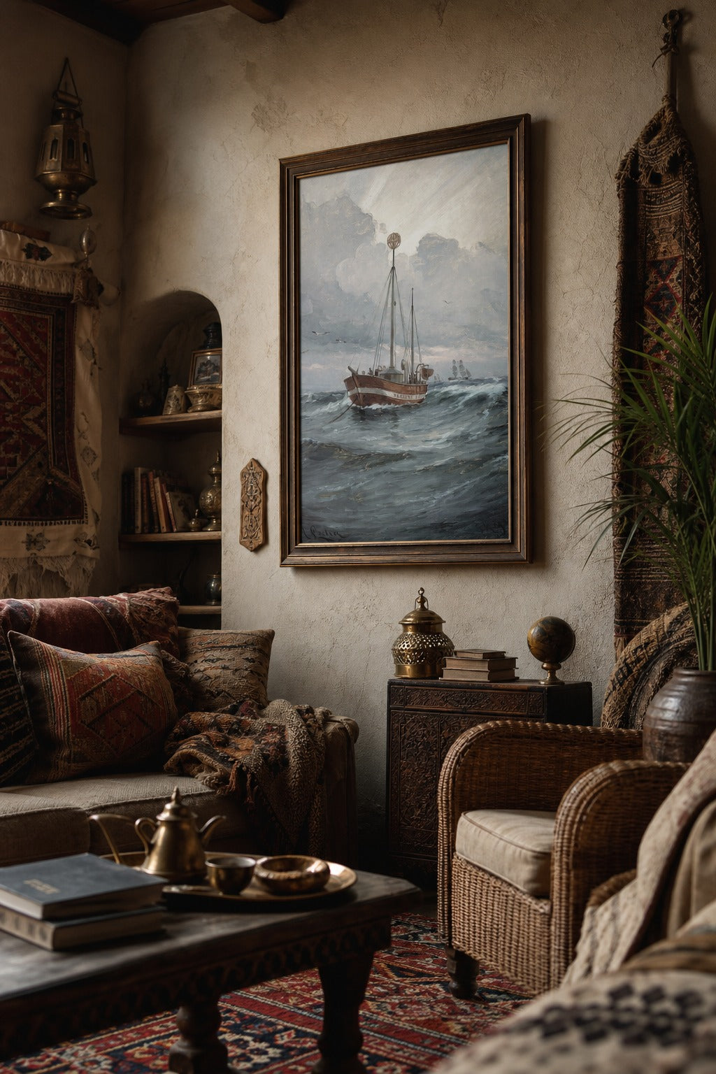 Skagens Min art print, angled perspective view