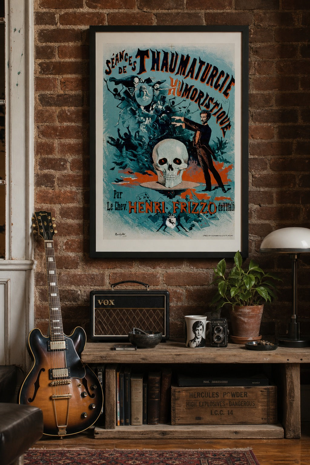 The Thaumaturge art print, close-up detail view