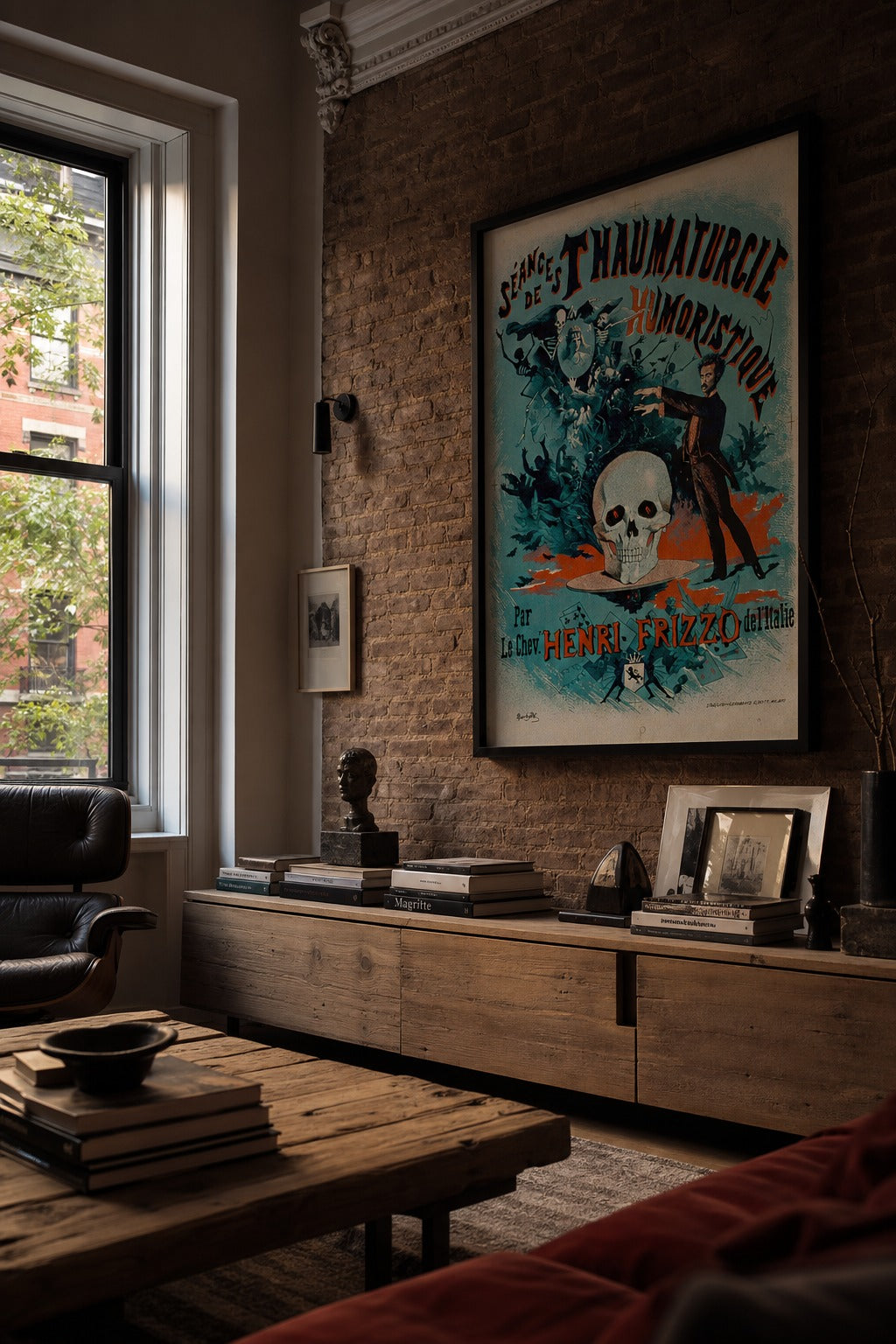 The Thaumaturge art print, angled perspective view