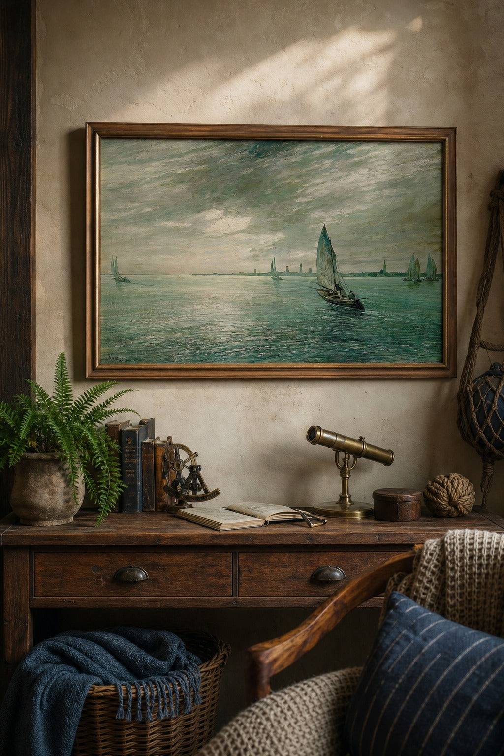 Venezia art print, close-up detail view