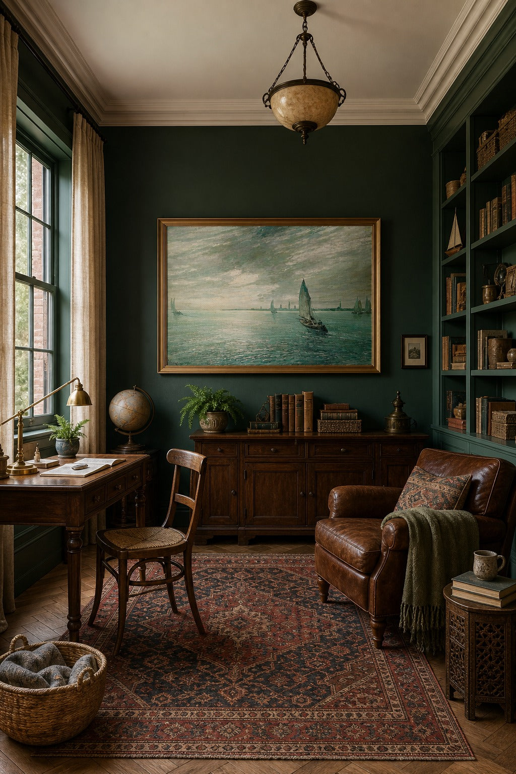 Venezia art print displayed in a modern interior